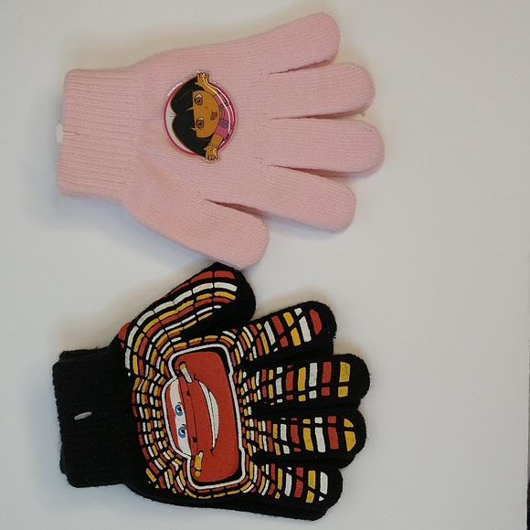 Boy's  | Girl's Character Glove Set Ages 3-6Yrs - Picture 1 of 2